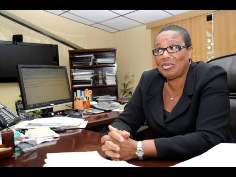 
Sharon Donaldson, managing director of General Accident Insurance Company and a 
vice-president of the 
Insurance Association of Jamaica.