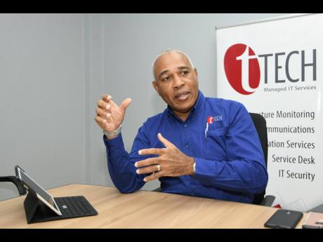 CEO of tTech Limited Christopher Reckord.
