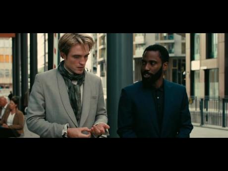 Robert Pattinson (left) and John David Washington in ‘Tenet’