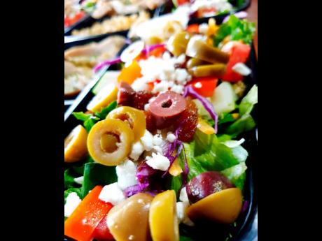 Greek Garden Salad, anyone? Yes, please!

