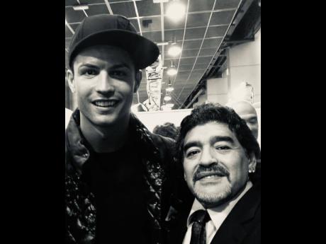 Ronaldo and Maradona