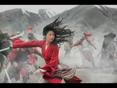 This image released by Disney shows Yifei Liu in the title role of ‘Mulan’. Last month, Walt Disney Co experimented with the US$200 million ‘Mulan’ as a premium buy on its fast-growing streaming service, Disney+ .