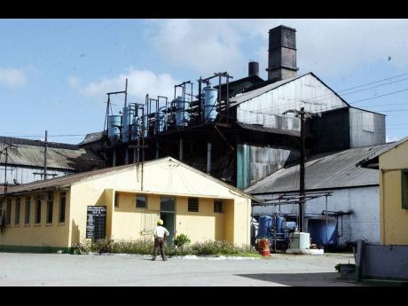 
A section of the Long Pond Sugar Factory at Clark’s Town, Trelawny, as seen in February 2005.