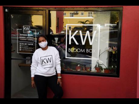  Kerry-Ann Aiken, owner at KW Bloom Box which is now located at the Pulse complex on Trafalgar Road. 