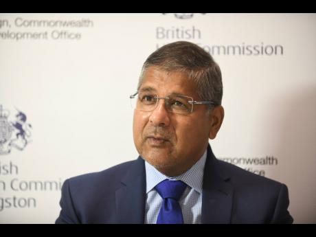 United Kingdom High Commissioner Asif Ahmad.