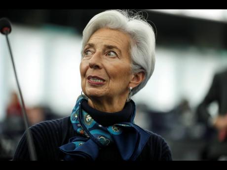 Christine Lagarde, president 
of the European 
Central 
Bank.