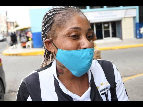 Shanekia Richards, who works at the Kingston Public Hospital, says it is a challenge accessing healthcare for her mom, who does not have an insurance policy.