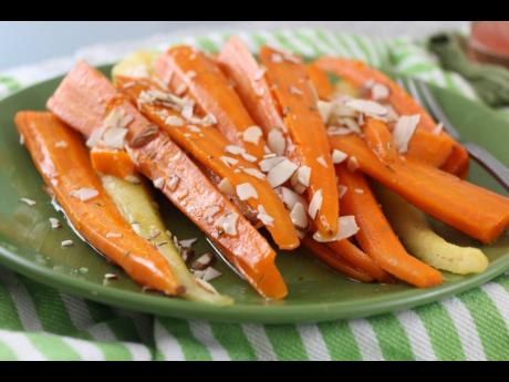 Get creative with your vegetables like Chef Cunningham did with these carrots.