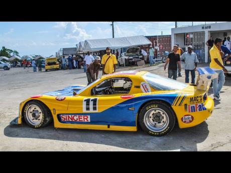 Another Guyanese who loved the Dover Racetrack was Andrew King in his flame-belching Mazda RX7.