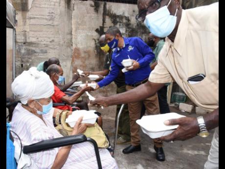 Although the Government has embarked on special feeding programmes to benefit the homeless in the Corporate Area, by allocating $150 million from the Ministry of Finance and the Public Service, as well as a percentage from the Local Government and Communit
