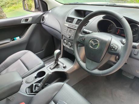The interior is ready to work with plenty of space and comfort.