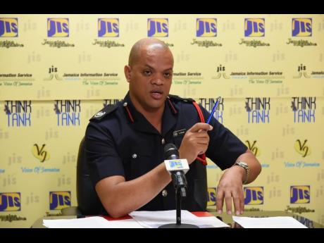 Emeleo Ebanks, acting assistant commissioner and officer in charge of the Fire Prevention Division of the Jamaica Fire Brigade.