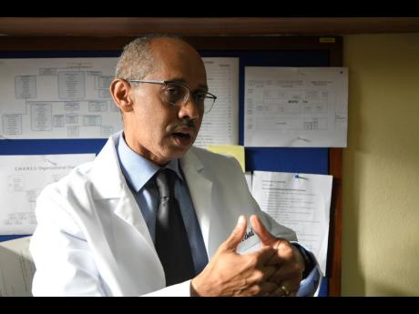 FILE
Professor Michael Boyne, head of the Department of Medicine at the University Hospital of the West Indies.