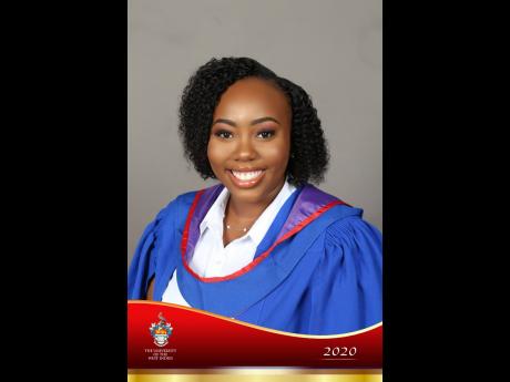 Valedictorian Shemara Rhoden, Bachelor of Medicine and Bachelor of Surgery, with Distinction. 