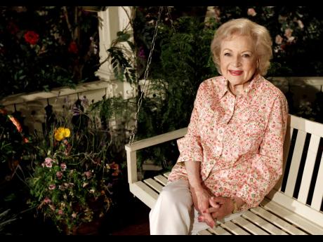 Actress Betty White poses for a portrait in Los Angeles on June 9, 2010. White turned 99 on Sunday, January 17. 