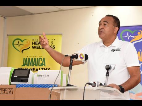 Health and Wellness Minister Dr Christopher Tufton.