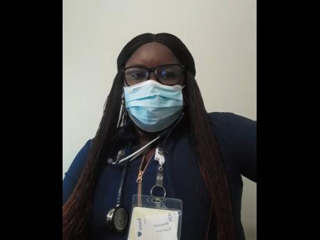 Jamaican nurse, Kashina McLean.