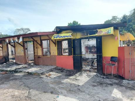 Monday’s fire damage to several Mile Gully businesses has been estimated at $10 million.