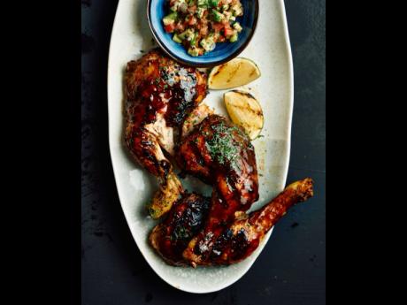 Who doesn’t love jerked chicken? Chef Carlington Morrissey prepared some flavourful Jamaican jerked chicken served with avocado salsa. 