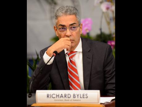 
Richard Byles, governor of the Bank of Jamaica.