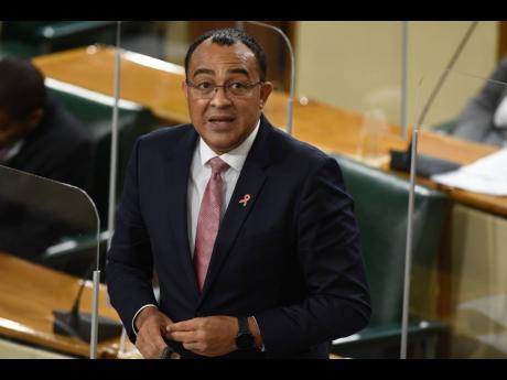 Minister of Health and Wellness, Dr Christopher Tufton