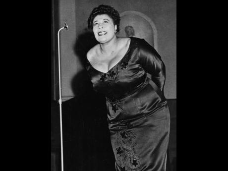 American jazz singer Ella Fitzgerald performs at a concert in Stockholm, Sweden on February 10, 1952. Terri Lyne Carrington was championed by Fitzgerald.