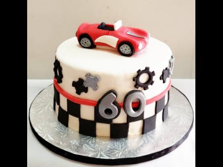 This car lover was in for 
a delightful birthday treat. 