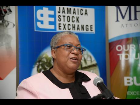 Marlene Street Forrest, managing director, Jamaica Stock Exchange. 