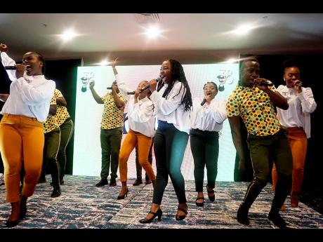 The ASHE Company performs at IRAWMA media launch in 2020.