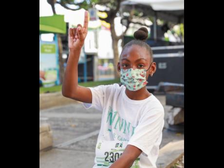 The youngest race participant, nine-year-old Dai’Anna Brown, may not have won the race, but she is a true champion.