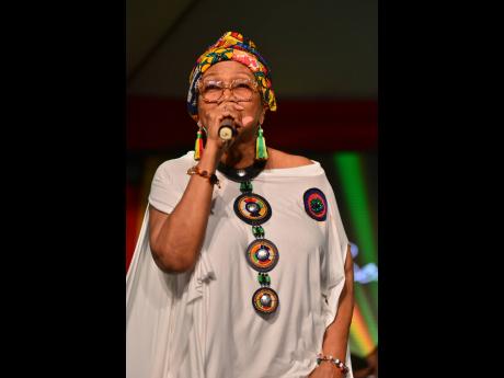 Marcia Griffiths, another of Hammond’s good friends, also took centre stage. 