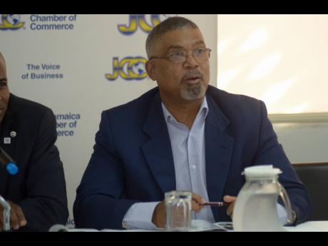 Michael McMorris, vice president of the Jamaica Chamber of Commerce.