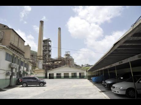 The Caribbean Cement complex at Rockfort, Kingston.