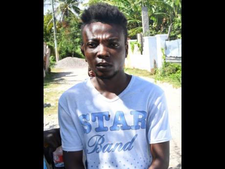 Kemar Pusey, a member of Glen Bernard’s household, said that the remains and clothing found in the shark’s stomach were of the missing fisherman.