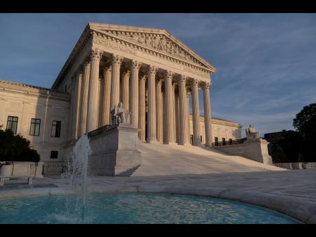 The US Supreme Court in Washington.  