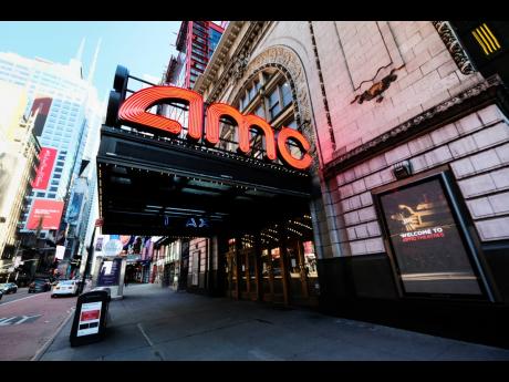 The AMC Empire 25 theatre is one of several theatres in New York to reopen on Friday. 