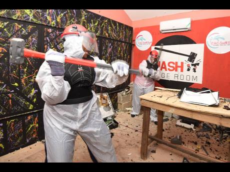 Mash It Rage Room is all the rage for those looking to unleash their wrath in a creative way. 

