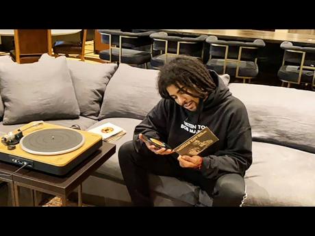 
Skip Marley on the set of ‘Let’s Take It Higher’. The mini-documentary was shot at Marley’s Miami home.
