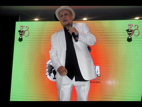 Dennis Al Capone performs at IRAWMA 2020 media launch.