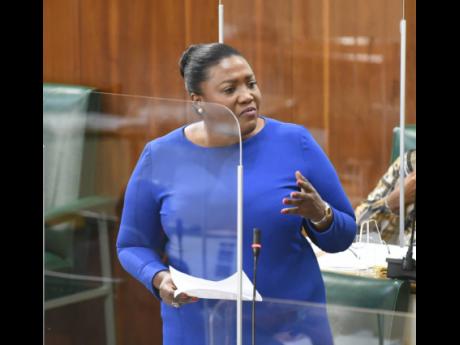 Government backbencher Kerensia Morrison was outraged at murderers getting up to 50 per cent reductions on their sentences. 