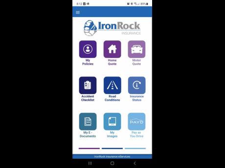 Iron Rock app.