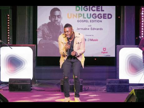 Veteran gospel hitmaker, Jermaine Edwards, blew fans away as he took to the Unplugged stage to deliver an unforgettable 40-minute set that set social media comments ablaze as viewers enjoyed the celebration from the safety of their homes. 