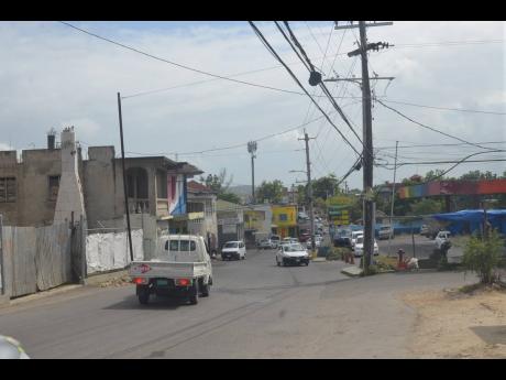 A file photo of a section of the main square in Mt Salem, St James. 
