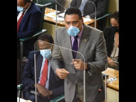 Prime Minister Andrew Holness said in Parliament that aspects of the country’s popular culture and music are contributing to the high levels of violence in the country.