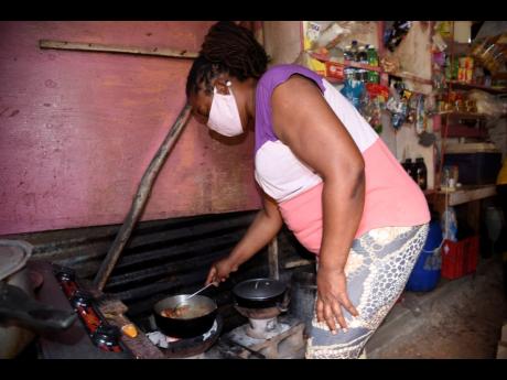 Maudrey-Ann Gilzene disclosed that COVID-19 has wiped out much of the profits of her small restaurant and shop.