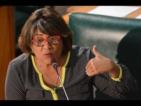 Member of Parliament for Trelawny Southern Marissa Dalrymple Phillibert.