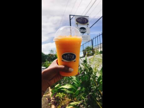 The famous mango lemonade smoothie is now in season. 