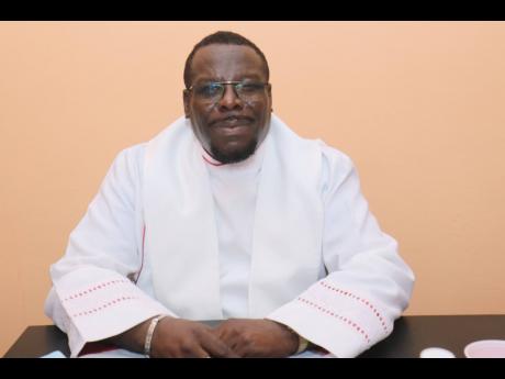 The Rev Hartley Perrin, custos of Westmoreland and pastor of St Peter's Anglican Church in Petersfield, Westmoreland.
