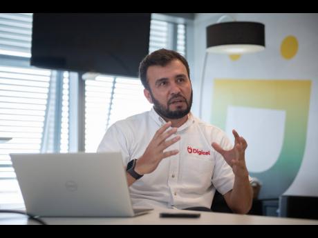 Digicel CEO Jabbor Kayumov. 