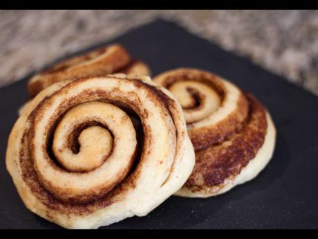 There’s nothing more satisfying than a warm, classic cinnamon roll. There’s nothing more satisfying than a warm, classic cinnamon roll. 